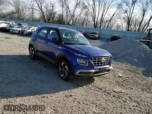 2024 Hyundai Venue SEL with VIN KMHRC8A30RU331698, listed as a Copart auction lot 44720575 with 661 mi miles and Salvage title. Bid and sale history available at DreamBid. Image 14.