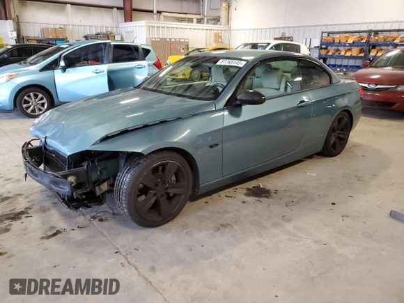 2008 BMW 3 Series 335i with VIN WBAWL73528PX51778, listed as a Copart auction lot 87765145 with 82,552 mi miles and Salvage Title. Bid and sale history available at DreamBid. Image 1.