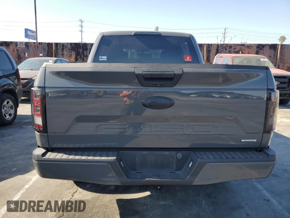 2020 Ford F-150 XL with VIN 1FTEW1CP0LFA72448, listed as a Copart auction lot 59237885 with 87,060 mi miles and Salvage title. Bid and sale history available at DreamBid. Image 6.