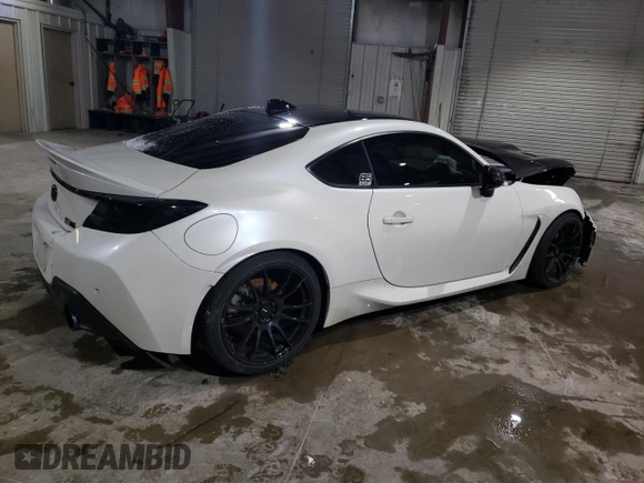 2022 Toyota 86 Premium with VIN JF1ZNBF1XN8757846, listed as a Copart auction lot 86353234 with 37,929 mi miles and Salvage Title. Bid and sale history available at DreamBid. Image 3.