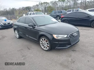2015 Audi A3 Premium z VIN WAUBFGFF6F1052907, wystawiony jako IAAI lot #41510002 z przebiegiem 142 098 mil mil oraz . Historia ofert i sprzedaży dostępna na DreamBid. Obrazek 1.