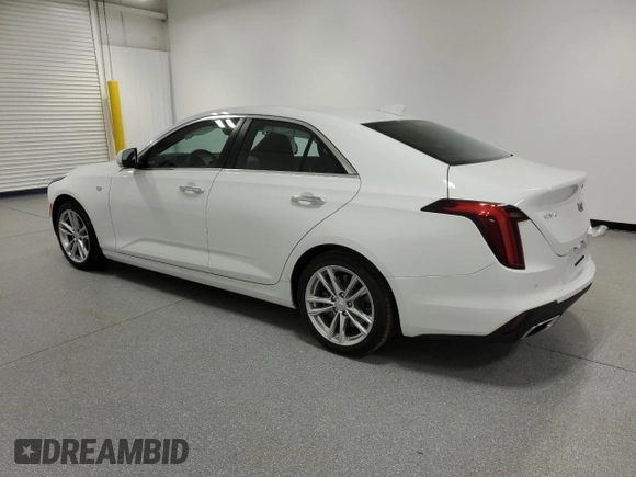 2024 Cadillac CT4 Luxury z VIN 1G6DA5RK3R0129124, wystawiony jako Copart lot #81768174 z przebiegiem 13 452 mil mil oraz Czysty tytuł • Clean title. Historia ofert i sprzedaży dostępna na DreamBid. Obrazek 2.