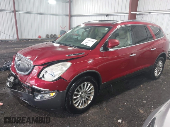 2012 Buick Enclave Leather with VIN 5GAKVCED5CJ125079, listed as a IAAI auction lot 41914231 with 239,869 mi miles. Bid and sale history available at carsss.com. Image 2.