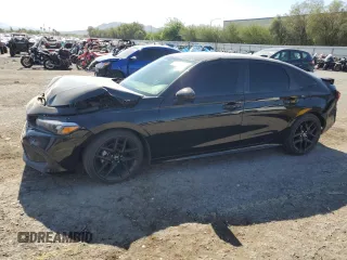 2023 Honda Civic Sport with VIN 2HGFE2F52PH526843, listed as a Copart auction lot 57826055 with 28,758 mi miles and Salvage title. Bid and sale history available at DreamBid. Image 1.