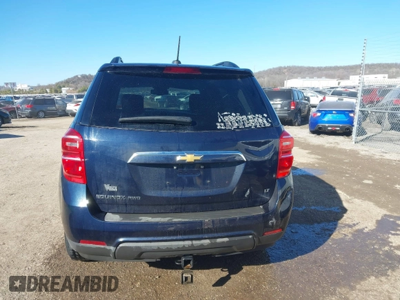 2017 Chevrolet Equinox LT with VIN 2GNFLFEK5H6270950, listed as a IAAI auction lot 41654985 with 120,538 mi miles and . Bid and sale history available at carsss.com. Image 16.