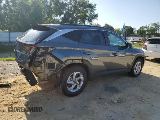 2022 Hyundai Tucson SEL with VIN 5NMJB3AE1NH121735, listed as a Copart auction lot 52225955 with 43,952 mi miles and Salvage Title. Bid and sale history available at carsss.com. Image 3.