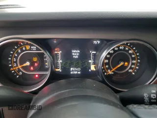 2020 Jeep Wrangler Unlimited Sport S with VIN 1C4HJXDG9LW311833, listed as a Copart auction lot 49344435 with 61,759 mi miles and Salvage title. Bid and sale history available at DreamBid. Image 9.