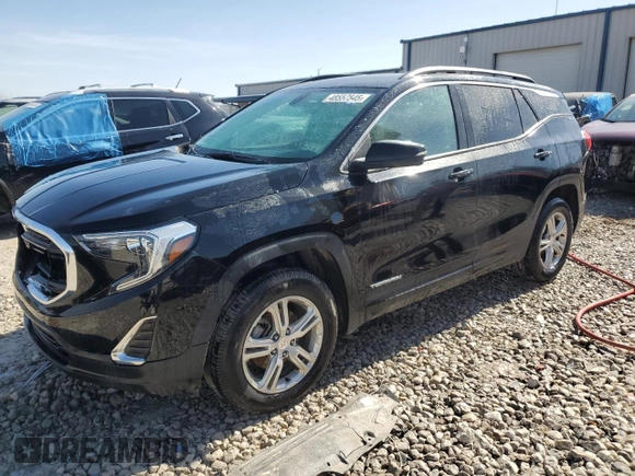 2018 GMC Terrain SLE with VIN 3GKALTEV6JL138457, listed as a Copart auction lot 48557545 with 82,432 mi miles and Clean Title. Bid and sale history available at carsss.com. Image 1.