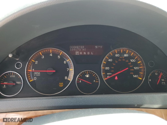 2008 Saturn Outlook XR with VIN 5GZER33738J307138, listed as a Copart auction lot 72148844 with 189,173 mi miles and Salvage Title. Bid and sale history available at carsss.com. Image 9.