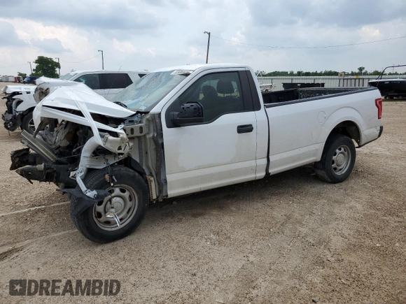 2016 Ford F-150 XL with VIN 1FTMF1C84GKE54113, listed as a Copart auction lot 52996615 with Not Provided miles and Salvage Title. Bid and sale history available at DreamBid. Image 1.