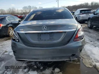 2019 Mercedes-Benz C 300 with VIN 55SWF8EBXKU300214, listed as a Copart auction lot 88691205 with 63,550 mi miles and Salvage Title. Bid and sale history available at DreamBid. Image 6.
