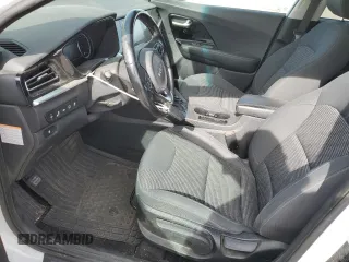 2022 Kia Niro LXS SE with VIN KNDCB3LC1N5527702, listed as a Copart auction lot 80160854 with 35,937 mi miles and Salvage Title. Bid and sale history available at carsss.com. Image 7.