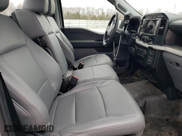 2022 Ford F-150 XL with VIN 1FTMF1CB8NKE67908, listed as a Copart auction lot 43898335 with 36,022 mi miles and Salvage Title. Bid and sale history available at carsss.com. Image 10.