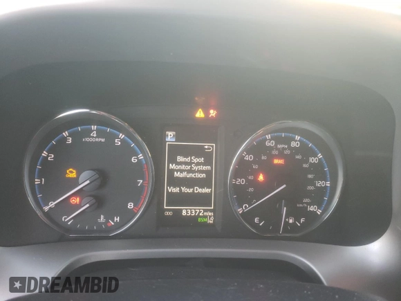 2017 Toyota RAV4 Limited with VIN JTMYFREV9HJ141228, listed as a Copart auction lot 88952945 with 83,372 mi miles and Salvage Title. Bid and sale history available at DreamBid. Image 9.