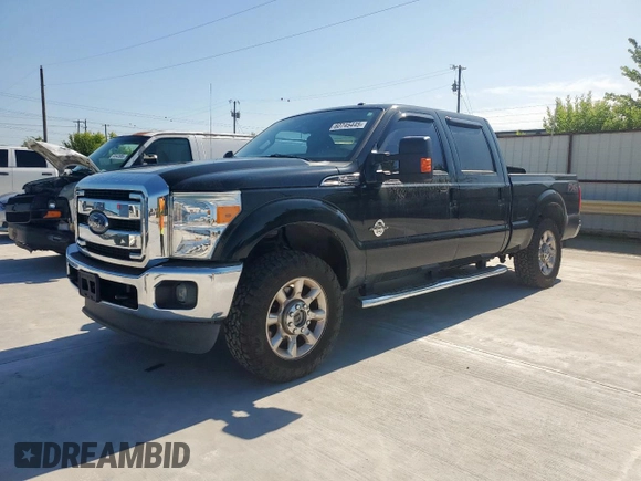 2016 Ford F-250 Lariat with VIN 1FT7W2BT2GEC68805, listed as a Copart auction lot 60745445 with 141,617 mi miles and Salvage title. Bid and sale history available at DreamBid. Image 1.