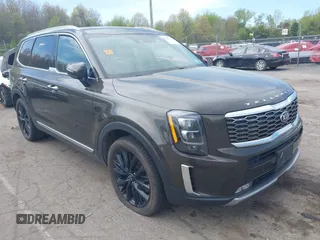 2021 Kia Telluride SX with VIN 5XYP5DHC6MG164200, listed as a IAAI auction lot 42176716 with 143,783 mi miles and . Bid and sale history available at carsss.com. Image 1.