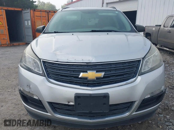 2016 Chevrolet Traverse LS z VIN 1GNKRFKD8GJ343572, wystawiony jako IAAI lot #42426571 z przebiegiem 168 568 mil mil oraz . Historia ofert i sprzedaży dostępna na DreamBid. Obrazek 12.