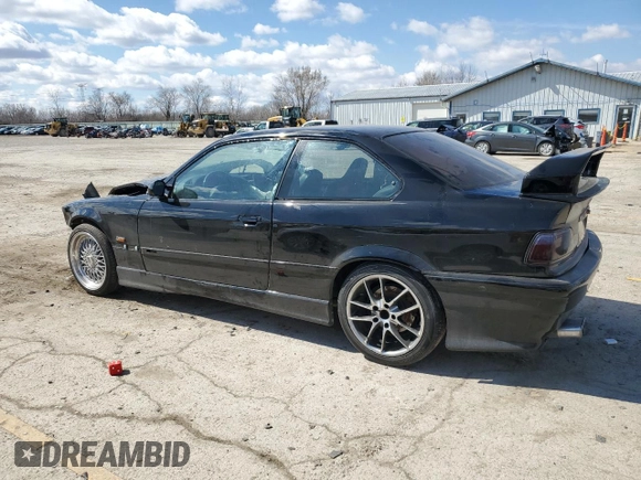 1999 BMW 3 Series 328is with VIN WBABG1335XET08193, listed as a Copart auction lot 50637465 with 0 mi miles and Salvage Title. Bid and sale history available at carsss.com. Image 2.