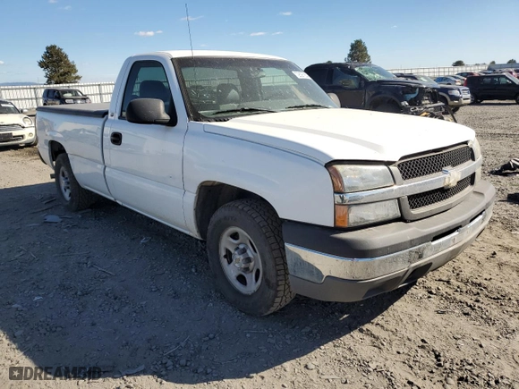 2004 Chevrolet Silverado 1500 LS with VIN 1GCEC14V54Z353344, listed as a Copart auction lot 72597554 with 0 mi miles and Clean Title. Bid and sale history available at carsss.com. Image 4.