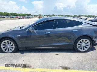 2016 Tesla Model S 70 with VIN 5YJSA1E16GF156312, listed as a IAAI auction lot 42469451 with 90,317 mi miles and . Bid and sale history available at DreamBid. Image 15.