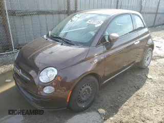 2014 FIAT 500 Pop with VIN 3C3CFFAR8ET259975, listed as a Copart auction lot 42727735 with 84,804 mi miles and Clean Title. Bid and sale history available at carsss.com. Image 1.
