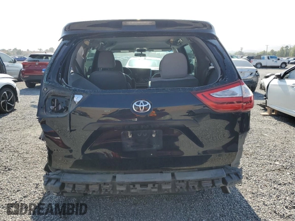 2017 Toyota Sienna L with VIN 5TDZZ3DC3HS874905, listed as a Copart auction lot 60142805 with 144,996 mi miles and Salvage title. Bid and sale history available at DreamBid. Image 6.