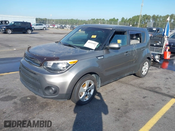 2018 Kia Soul with VIN KNDJN2A28J7520652, listed as a IAAI auction lot 40535089 with 95,369 mi miles. Bid and sale history available at carsss.com. Image 2.
