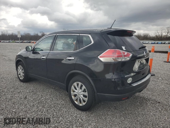 2015 Nissan Rogue S with VIN KNMAT2MV7FP560885, listed as a Copart auction lot 51820255 with 98,060 mi miles and Clean Title. Bid and sale history available at DreamBid. Image 2.