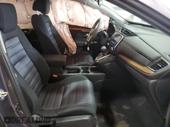 2018 Honda CR-V EX with VIN 7FARW1H54JE033599, listed as a Copart auction lot 49960125 with 69,956 mi miles and Salvage Title. Bid and sale history available at DreamBid. Image 7.