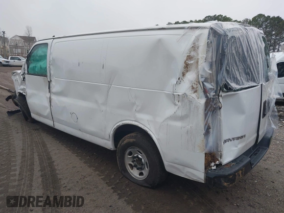 2019 GMC Savana Cargo z VIN 1GTW7AFG0K1187642, wystawiony jako IAAI lot #41505063 z przebiegiem 103 846 mil mil oraz . Historia ofert i sprzedaży dostępna na DreamBid. Obrazek 3.