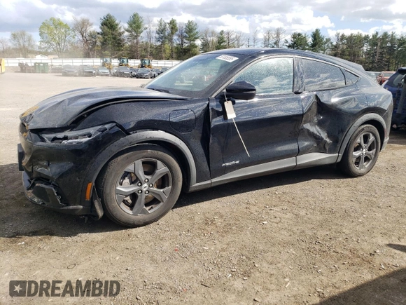 2022 Ford Mustang Mach-E Select with VIN 3FMTK1RM9NMA60751, listed as a Copart auction lot 53185555 with 32,816 mi miles and Salvage title. Bid and sale history available at DreamBid. Image 1.