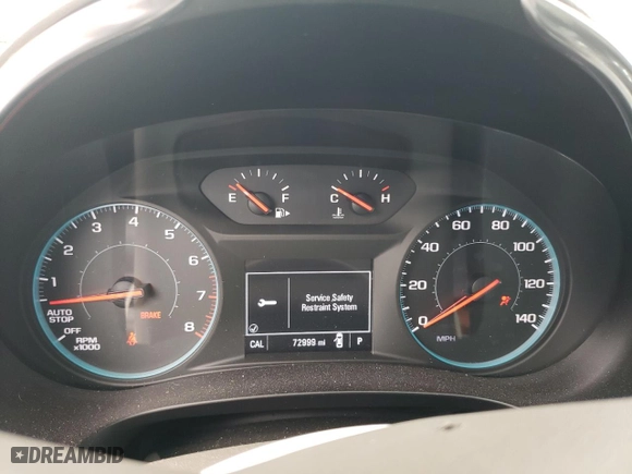 2020 Chevrolet Malibu LT with VIN 1G1ZD5ST3LF062681, listed as a Copart auction lot 49554305 with 72,999 mi miles and Salvage Title. Bid and sale history available at carsss.com. Image 9.