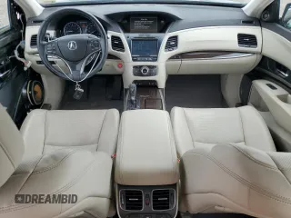 2014 Acura RLX Advance with VIN JH4KC1F98EC001204, listed as a Copart auction lot 55731955 with 148,263 mi miles and Salvage title. Bid and sale history available at DreamBid. Image 8.
