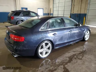 2014 Audi S4 Premium Plus with VIN WAUBGAFL5EA148901, listed as a Copart auction lot 50371735 with 112,367 mi miles and Salvage Title. Bid and sale history available at carsss.com. Image 3.