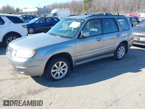 2007 Subaru Forester X w/Premium Pkg with VIN JF1SG65697H743892, listed as a IAAI auction lot 42067468 with 168,133 mi miles. Bid and sale history available at carsss.com. Image 2.