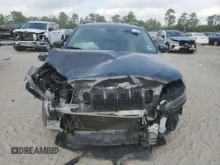 2021 Jeep Cherokee Altitude with VIN 1C4PJLLB0MD173851, listed as a Copart auction lot 53500385 with 57,674 mi miles and Salvage title. Bid and sale history available at DreamBid. Image 5.