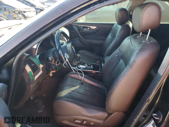 2009 Infiniti FX with VIN JNRAS18U79M100808, listed as a Copart auction lot 83042354 with 160,198 mi miles and Clean Title. Bid and sale history available at DreamBid. Image 7.
