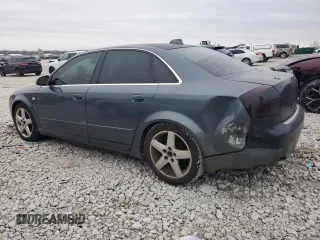 2004 Audi A4 3.0L with VIN WAULT68E14A111919, listed as a Copart auction lot 84491314 with 189,720 mi miles and Salvage Title. Bid and sale history available at carsss.com. Image 2.