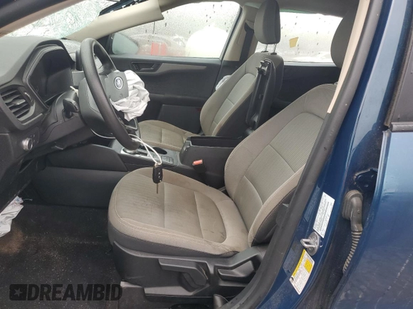 2020 Ford Escape S with VIN 1FMCU0F66LUB56548, listed as a Copart auction lot 57352315 with 26,263 mi miles and Salvage title. Bid and sale history available at DreamBid. Image 7.