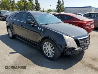 2012 Cadillac CTS with VIN 1G6DF8E50C0112985, listed as a Copart auction lot 64848474 with 167,850 mi miles and Salvage Title. Bid and sale history available at DreamBid. Image 4.