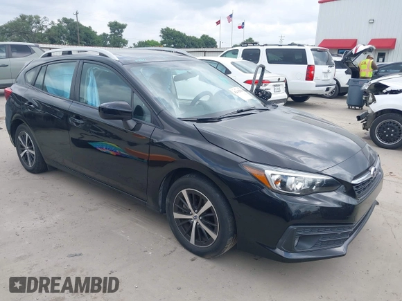 2021 Subaru Impreza Premium z VIN 4S3GTAD64M3707682, wystawiony jako IAAI lot #42142820 z przebiegiem 44 819 mil mil oraz . Historia ofert i sprzedaży dostępna na DreamBid. Obrazek 1.
