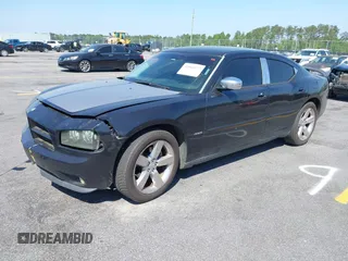 2009 Dodge Charger R/T with VIN 2B3LA53T89H638326, listed as a IAAI auction lot 42065177 with 225,282 mi miles. Bid and sale history available at carsss.com. Image 2.