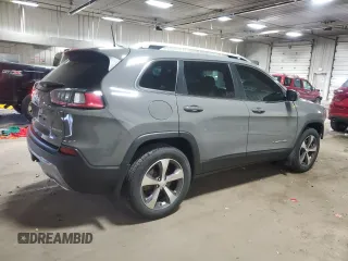 2020 Jeep Cherokee Limited with VIN 1C4PJMDX2LD627953, listed as a Copart auction lot 55845735 with 55,660 mi miles and Salvage title. Bid and sale history available at DreamBid. Image 3.