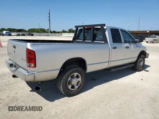 2005 Dodge Ram 2500 SLT with VIN 3D7KS28C55G860255, listed as a Copart auction lot 62899774 with 356,979 mi miles and Clean Title. Bid and sale history available at carsss.com. Image 3.
