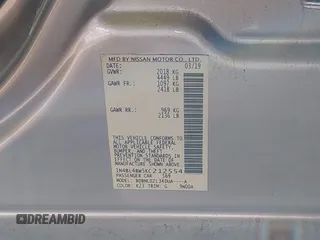 2019 Nissan Altima 2.5 S with VIN 1N4BL4BW5KC212554, listed as a IAAI auction lot 41340107 with 87,165 mi miles. Bid and sale history available at carsss.com. Image 9.