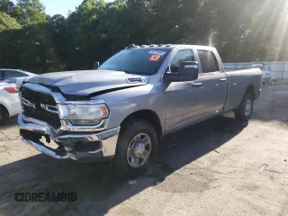 2023 Ram 2500 Tradesman with VIN 3C6UR4HJ2PG516319, listed as a Copart auction lot 56374694 with 6,823 mi miles and Salvage Title. Bid and sale history available at carsss.com. Image 1.