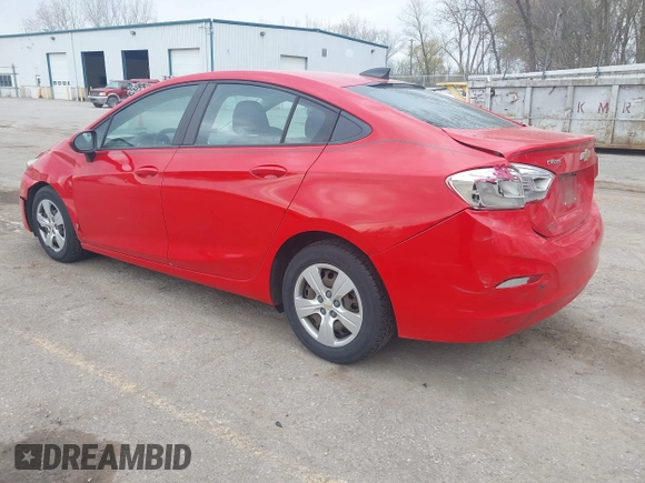 2017 Chevrolet Cruze LS with VIN 1G1BC5SM6H7117185, listed as a IAAI auction lot 42096774 with 162,871 mi miles and . Bid and sale history available at DreamBid. Image 3.