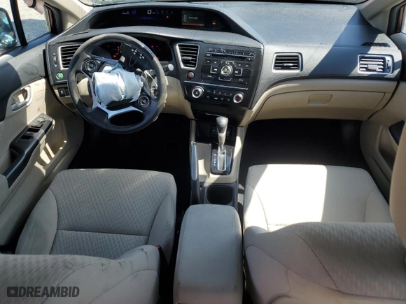 2015 Honda Civic Sedan LX with VIN 2HGFB2F5XFH543574, listed as a Copart auction lot 52399845 with 117,897 mi miles and Salvage Title. Bid and sale history available at carsss.com. Image 8.