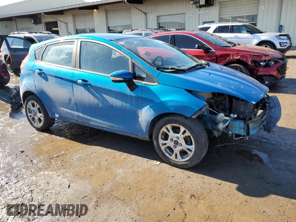 2016 Ford Fiesta SE with VIN 3FADP4EJ8GM125783, listed as a Copart auction lot 46689705 with 178,107 mi miles and Salvage Title. Bid and sale history available at DreamBid. Image 4.