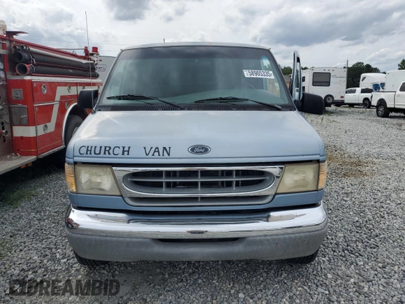 1999 Ford Econoline Passenger XL с VIN 1FBSS31S4XHC00657, выставлен на аукционе Copart как лот 58905335 с пробегом 90 323 миль миль и Списание • Salvage title. История ставок и продаж доступна на DreamBid. Изображение 5.